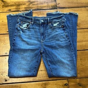 American Eagle Super High Rise Flare Jeans